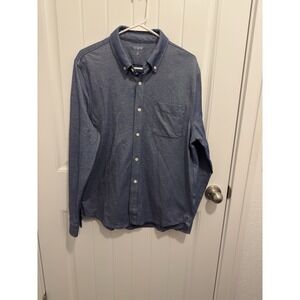 J.Crew Men's Blue Long Sleeve Button Up Shirt Size‎ Medium NWT